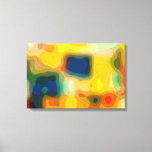 Groovy Lands Canvas Print