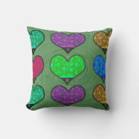 Groovy Lava Hearts Melty Fun Sixties Vibes