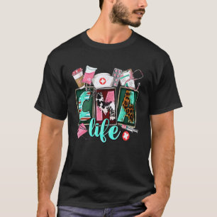 Groovy Leopard CMA Life Certified Medication Aide T-Shirt