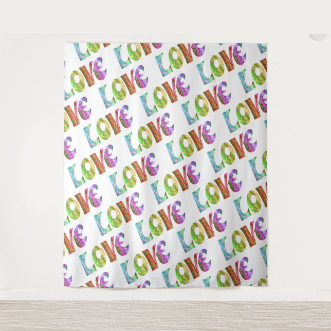 GROOVY LOVE TAPESTRY (Front)