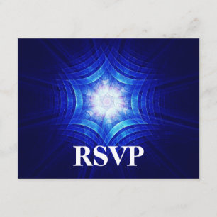 Groovy Magen Bar/Bat Mitzvah RSVP Card