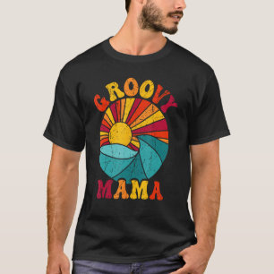 Groovy Mama 70s Aesthetic Nostalgia 1970 s Retro M T-Shirt
