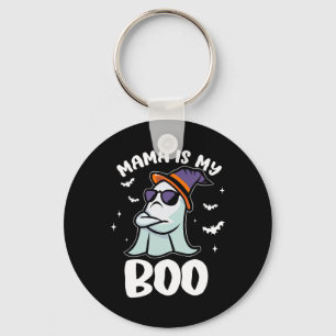 Groovy Mama Is My Boo Halloween Toddler Boys Girls Keychain
