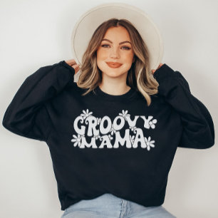 Groovy Mama Mother's Day Sweatshirt Gift For Mom