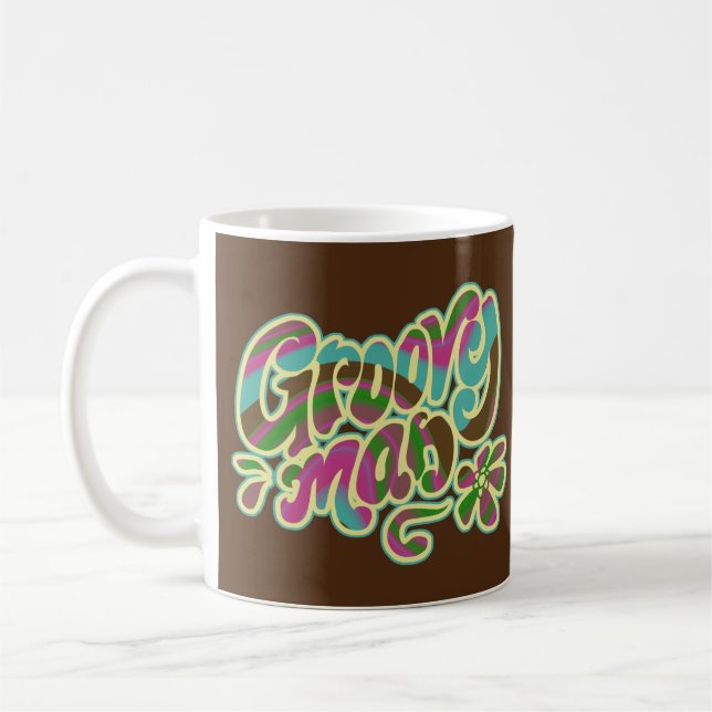 Groovy Man Coffee Mug (Left)