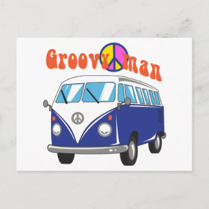 Groovy Man Postcard