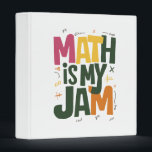 Groovy Math is My Jam First Day Back To School  Binder<br><div class="desc">Groovy Math is My Jam First Day Back To School Math Teachers</div>