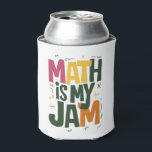 Groovy Math is My Jam First Day Back To School  Can Cooler<br><div class="desc">Groovy Math is My Jam First Day Back To School Math Teachers</div>