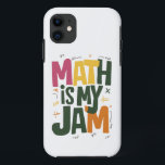 Groovy Math is My Jam First Day Back To School  iPhone 11 Case<br><div class="desc">Groovy Math is My Jam First Day Back To School Math Teachers</div>