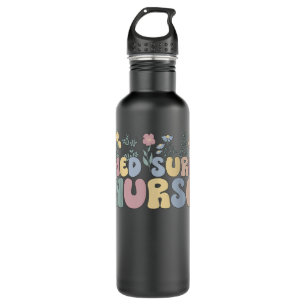Groovy Med Surg Nurse Medical-Surgical Nursing  710 Ml Water Bottle