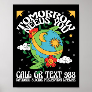Groovy Mental Health S Be Kind Self Care Retro Tom Poster