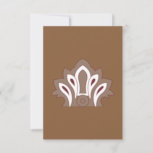 Groovy & Minimalist Thank You Cards | Square (Back)