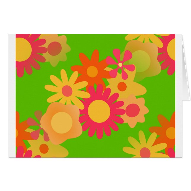 groovy mod floral (Front Horizontal)