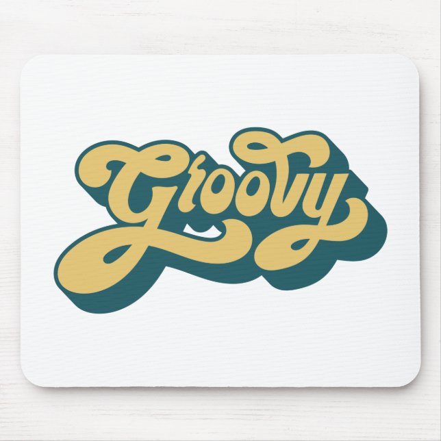 Groovy Mouse Pad (Front)