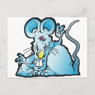 Groovy Mouse Postcard