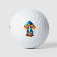 Groovy Mushroom Dreams: High-Detail 