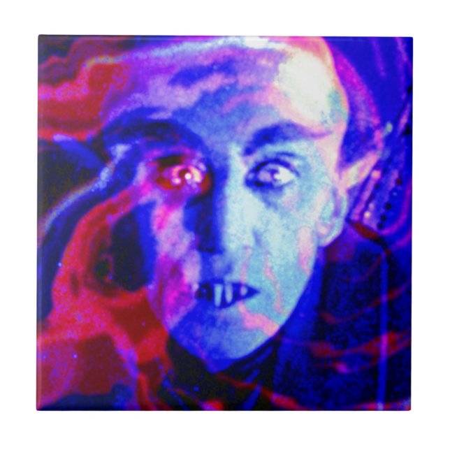 Groovy Nosferatu Tile (Front)