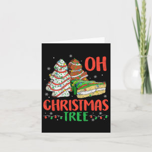 Groovy Oh Christmas Tree Cakes Debbie Becky Jen Ca Card