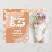 Groovy One 1st Birthday Party Boho Floral Daisy