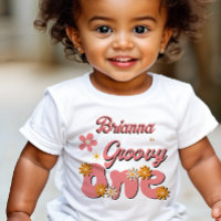 Groovy one retro daisy first birthday party