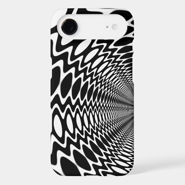 Groovy Peace Soundwaves BW Ver.2. Galaxy S3 Case (Back)