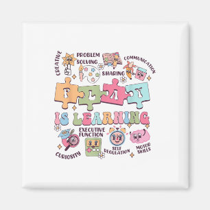 Groovy Play Is Learning Kindergarten Teacher Appre Magnet