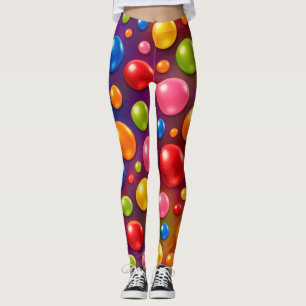 groovy polka dots leggings