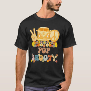 Groovy Pop Hippie Peace Retro Matching Party Famil T-Shirt