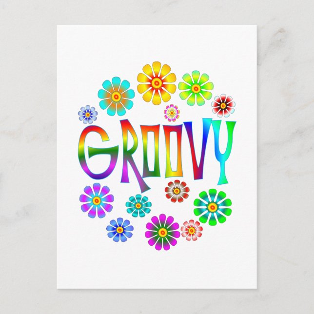 GROOVY POSTCARD (Front)
