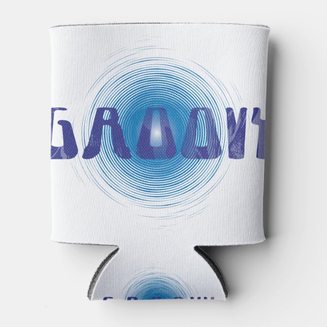 Groovy Product Design Can Cooler (Front)