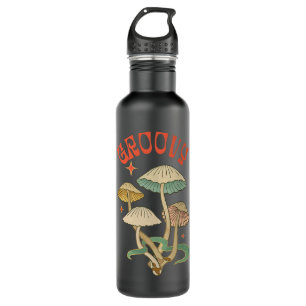 Groovy Psychedelic Mushroom Throwback 70's Retro H 710 Ml Water Bottle