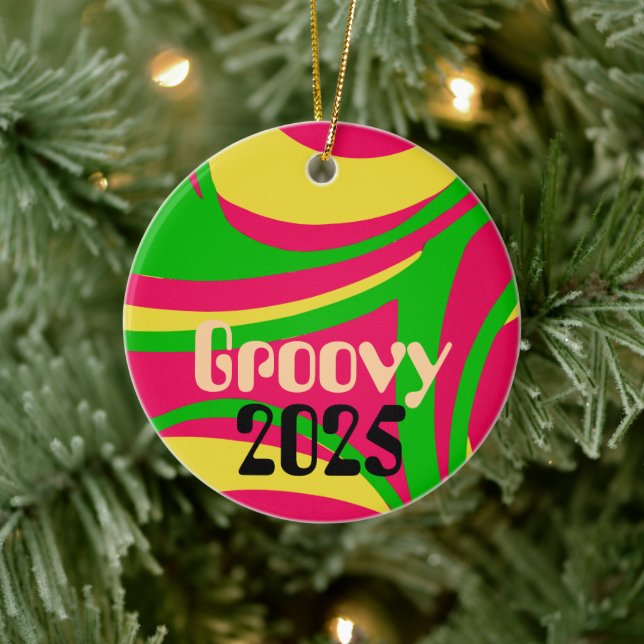 Groovy Psychedelic Ornament (Tree)