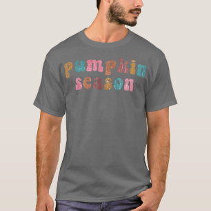 Groovy Pumpkin Season Its Fall Yall Autumn Thanksg T-Shirt
