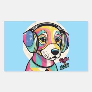 Groovy Puppy Sticker
