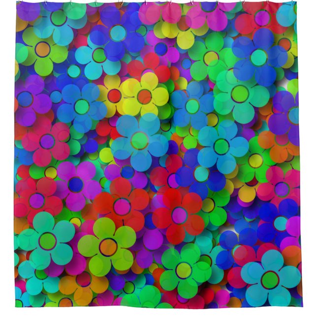 Groovy Rainbow Flowers (Front)