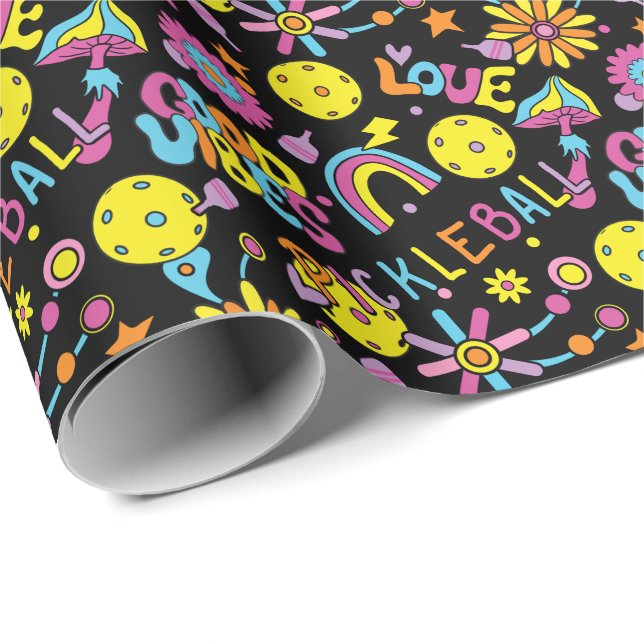  Groovy, retro 90s,  Wrapping Paper (Roll Corner)