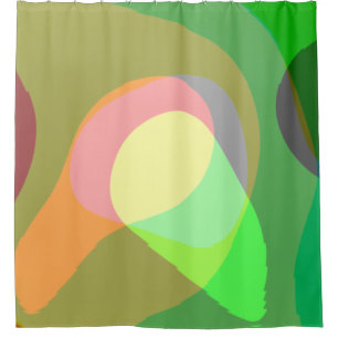 Groovy Retro Abstract Art 710