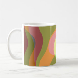 Groovy Retro Abstract Art 710 Coffee Mug