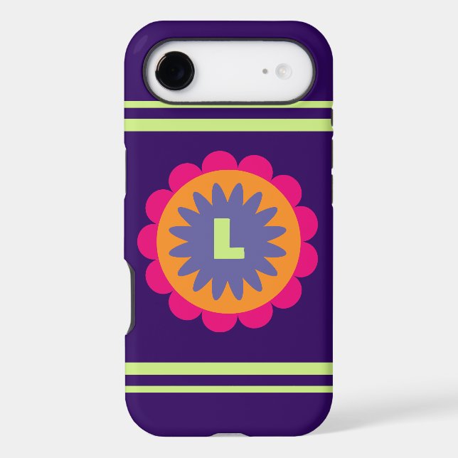 Groovy Retro Botanical Pattern Artwork (Back)