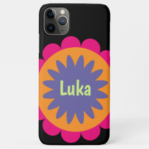 Groovy Retro Botanical Pattern Artwork iPhone 11 Pro Max Case