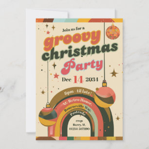 Groovy Retro Christmas Cards – 70s Inspired