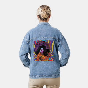 Groovy Retro Denim Jacket