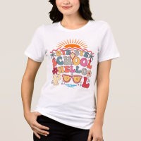 Groovy Retro Design Bye Bye School Hello Pool Cool