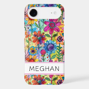 Groovy Retro Flower Power Personalized