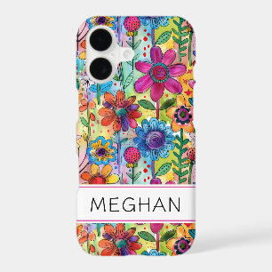 Groovy Retro Flower Power Personalized