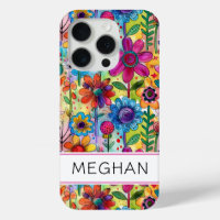 Groovy Retro Flower Power Personalized
