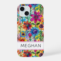 Groovy Retro Flower Power Personalized