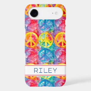Groovy Retro Hippie Peace Sign Personalized