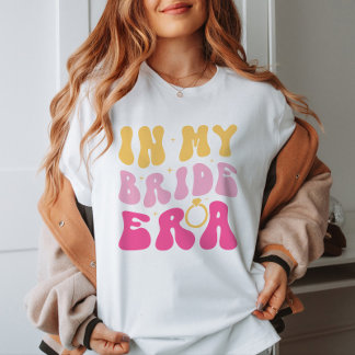Groovy Retro In My Bride Era T-shirt 
