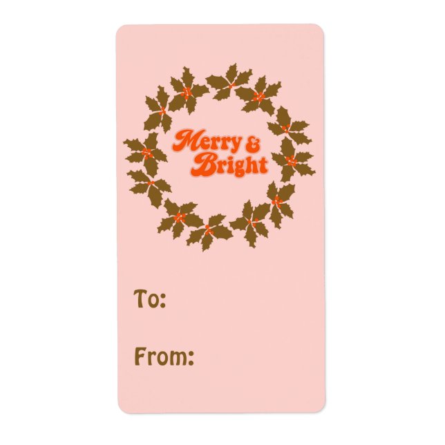 Groovy Retro Merry & Bright (Front)